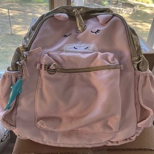 Girls backpack from Pottery barn kids. Color pink.